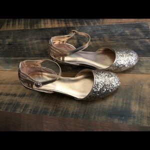 Girls Rose Gold Dress Shoes